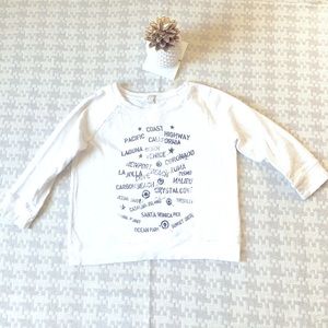 [J Crew] heavyweight  long sleeve T- size M